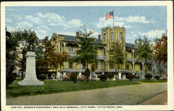 Capitol Guards Monument And Old Arsenal, City Park Postcard