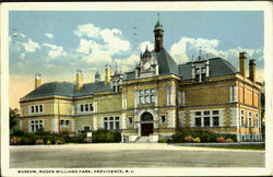 Museum, Roger Williams Park Postcard