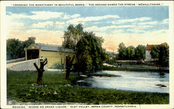 Crossing The Manatawny In Beautiful Berks Oley, PA Postcard Postcard