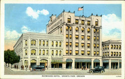 Redwoods Hotel Postcard