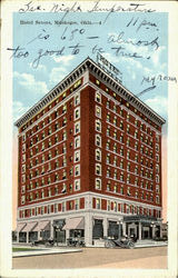 Hotel Severs Postcard
