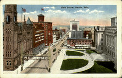 Civic Center Postcard