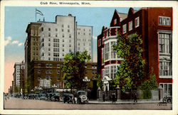 Club Row Postcard