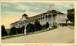 Grand Hotel Mackinac Island, MI Postcard Postcard