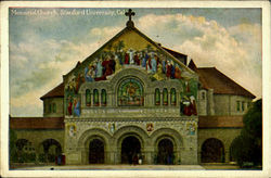 Memorial Church, Stanford University Postcard