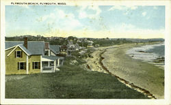 Plymouth Beach Postcard
