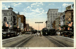 Canal Street Postcard