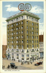 Cecil Hotel Atlanta, GA Postcard Postcard