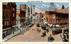 Five Points Postcard