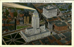 City Hall And Fire Department Postcard