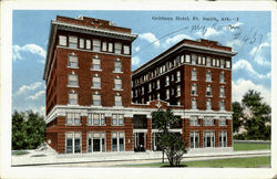 Goldman Hotel Fort Smith, AR Postcard Postcard