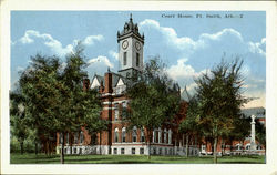 Court House Fort Smith, AR Postcard Postcard