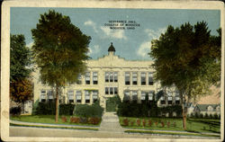 Severance Hall, College of wooster Postcard