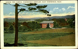 Across The Campus, Northfield Seminary Postcard