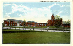 Georgia School Of Technology Postcard