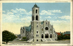 First Presbyterian Church San Angelo, TX Postcard Postcard