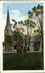 St. John The Baptist Catholic Church Postcard