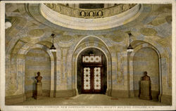 The Central Corridor New Hampshire Historical Society Building Postcard