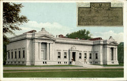 New Hampshire Historical Society Building Postcard