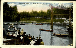 Contoocook River And Park Postcard