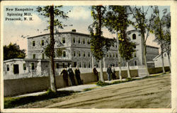 New Hampshire, Spinning Mill Penacook, NH Postcard Postcard