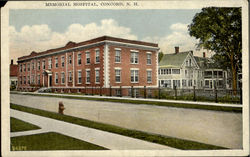 Memorial Hospital Postcard