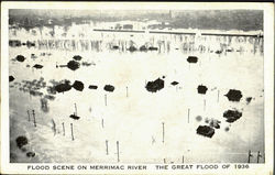 Flood Scene On Merrimac River Flood Scene On Merrimac River