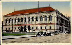 Public Library Postcard