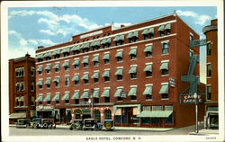Eagle Hotel Concord, NH Postcard Postcard
