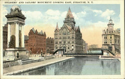 Soldiers And Sailors Monument Syracuse, NY Postcard Postcard