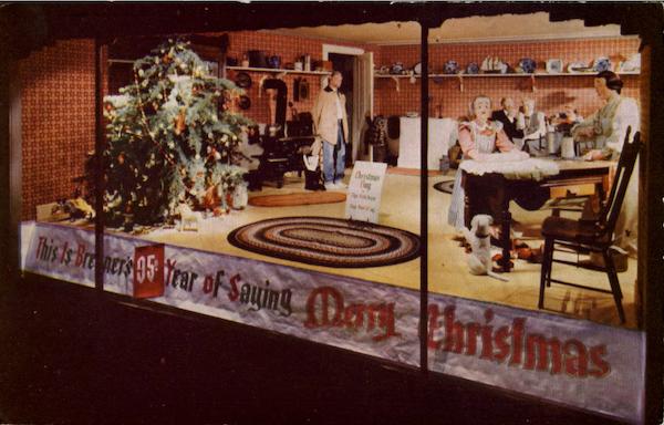Christmas Window At Breuner's