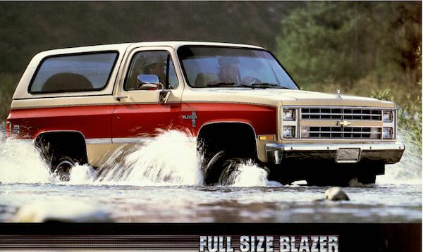 Full Size Chevy Blazer Trucks
