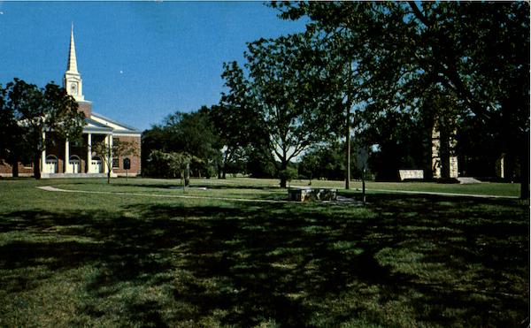 At Mary Hardin-Baylor College Belton Texas