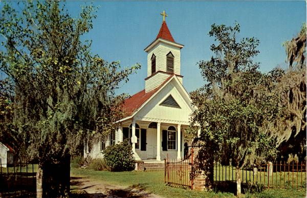Trinity Episcopal Church Edisto Island South Carolina