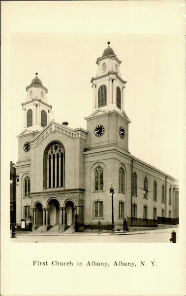 First Church In Albany New York