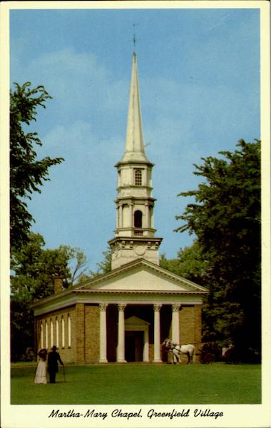 Martha - Mary Chapel, Greenfield Village Dearborn Michigan