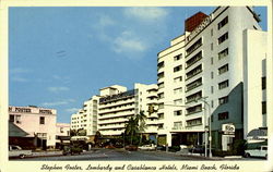 Stephen Foster Lombardy And Casablanca Hotels Postcard