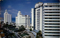 The Famous Hotel Row Postcard