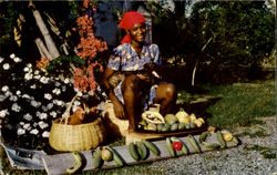 Say It With Fruit Jamaica Postcard Postcard
