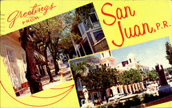 Greetings From San Juan Puerto Rico Postcard Postcard