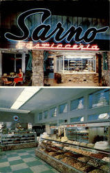 Sarno Pastry Shop Postcard