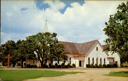 Sacred Heart Church La Grange, TX Postcard Postcard