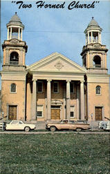Two Horned Church Marietta, OH Postcard Postcard
