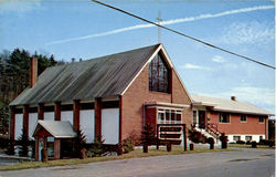 St. Elizabeth Catholic Church, Newman Student Center Postcard