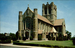 Holy Cross Catholic Church Holyoke, MA Postcard Postcard