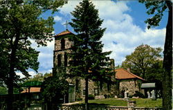 Church Of St. Joseph's Shrine Brooklyn, MI Postcard Postcard