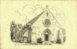 Peace Lutheran Church, 15700 E. Warren Postcard