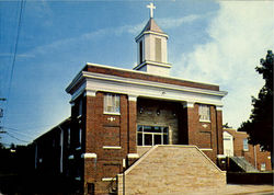 Sixth Baptist Church, 400 S. Addison Street Postcard