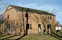 Oldest Church In Indiana Postcard