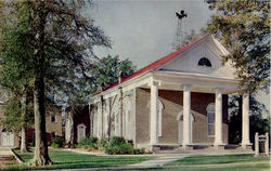 First Baptist Church Postcard